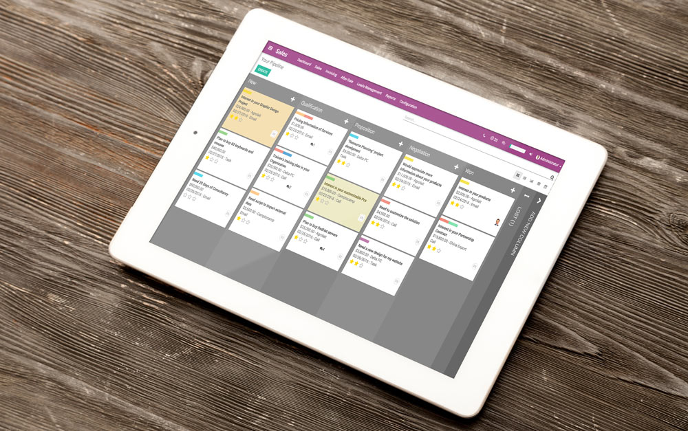 CRM (Gestión de la relación con el cliente) (Odoo 19)