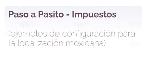 Paso a pasito - Impuestos